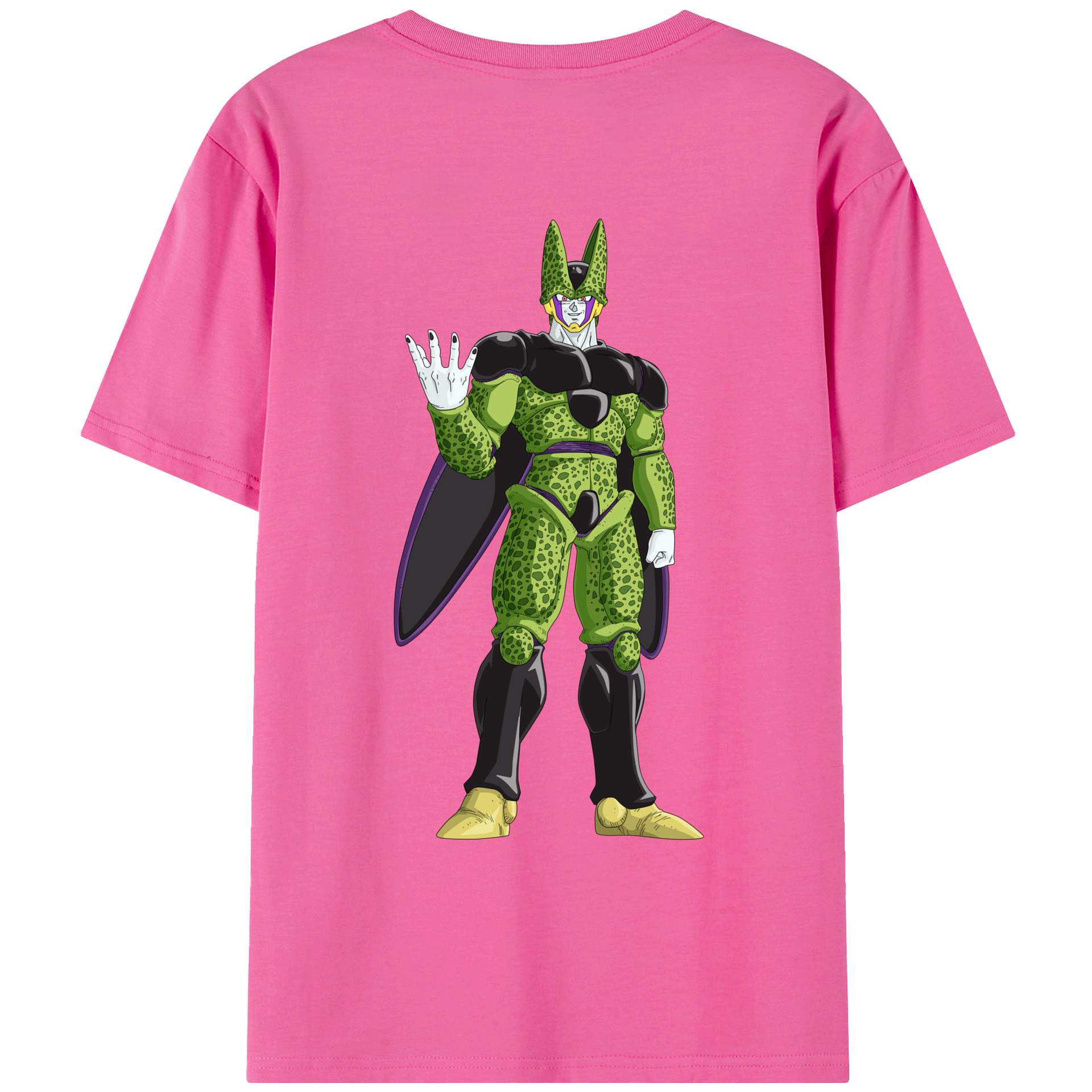 （画像用） ドラゴンボール セル DRAGON BALL Cell レディース半袖Tシャツ(バックプリント)